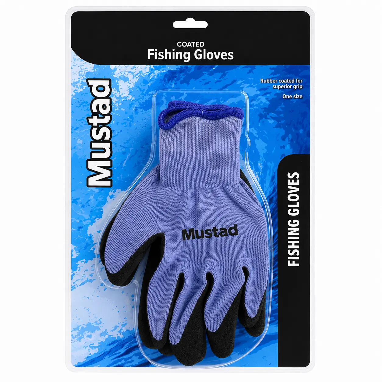 Mustad - Mustad Rubber Coated Fishing Gloves
