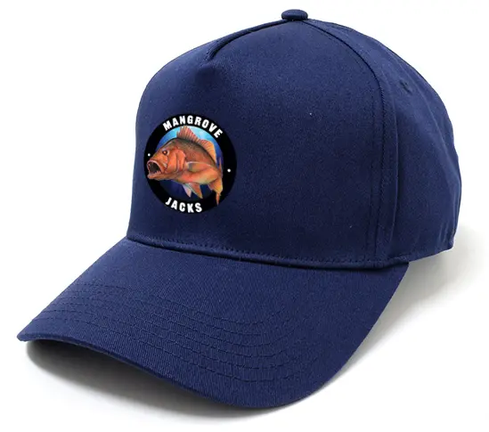 [9337217020356] Mangrove Jacks Snapback Cap Colour Logo OSFA (Black)