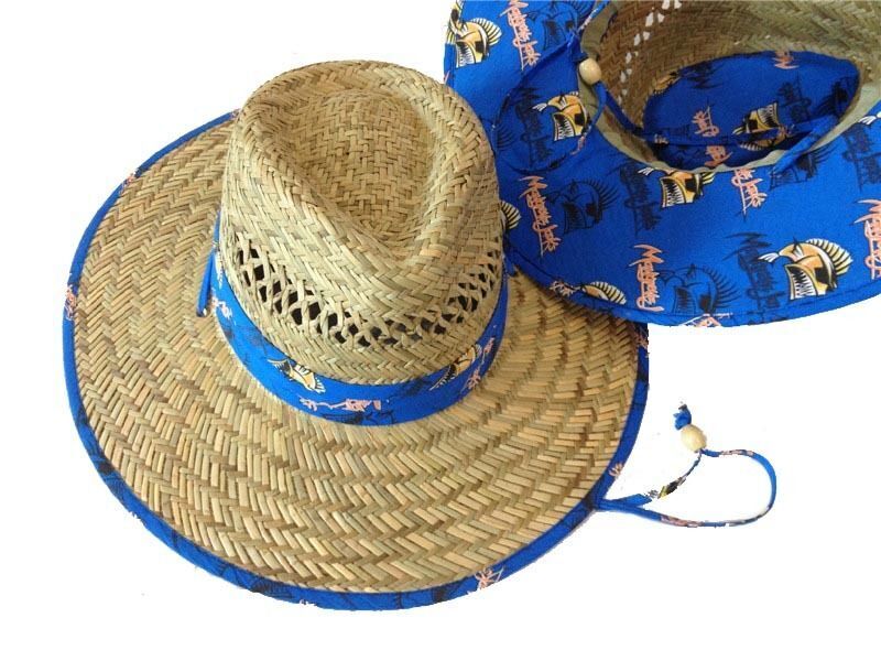 Mangrove Jacks Straw Hat Blue (Black)