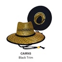 Rockos Straw Hat Essential Range - Karrumba - Green