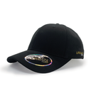 Urban Zoo Brooklyn 101 6 Panel Fitted Cap Black L/XL