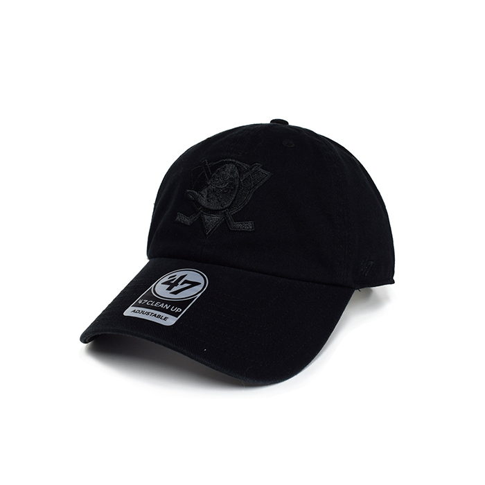 47 Brand Anaheim Ducks Clean Up Black/Black OSFM