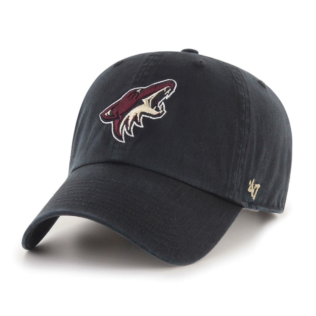 47 Brand Arizona Coyotes Clean Up Black OSFM