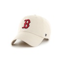 47 Brand Boston Red Sox Clean Up w No Loop Label Bone/Team OSFM