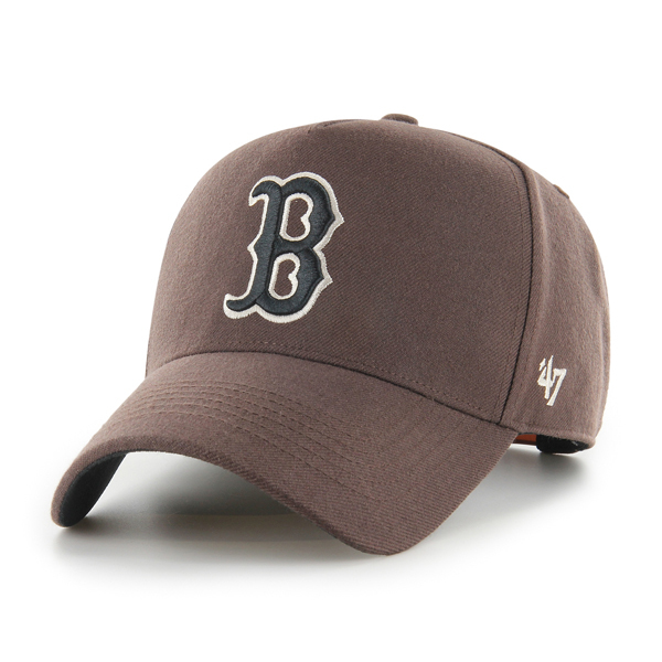 47 Brand Boston Red Sox Brown/Sail Replica 47 MVP DT Snapback OSFM B-REPDT02WBP-BWA