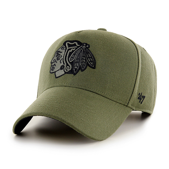 47 Brand Chicago Blackhawks Core MVP DT Sandalwood OSFM