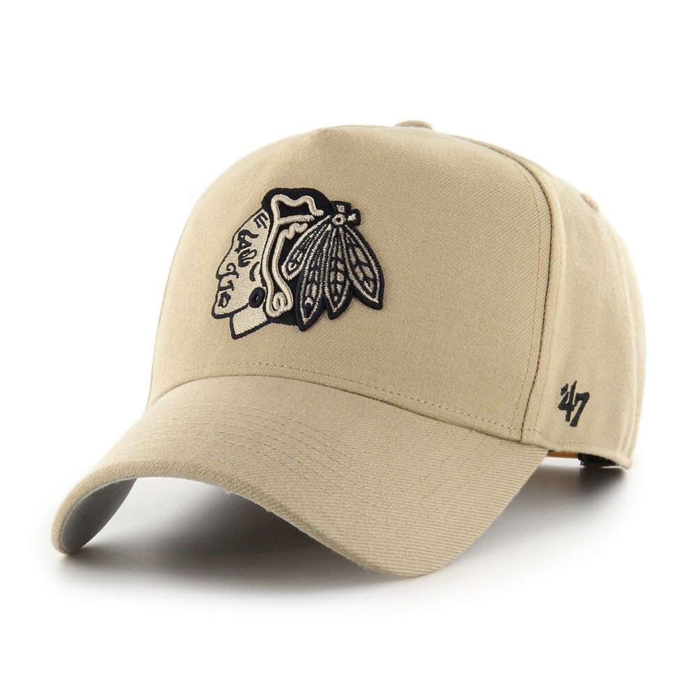 47 Brand Chicago Blackhawks MVP DT Khaki OSFM