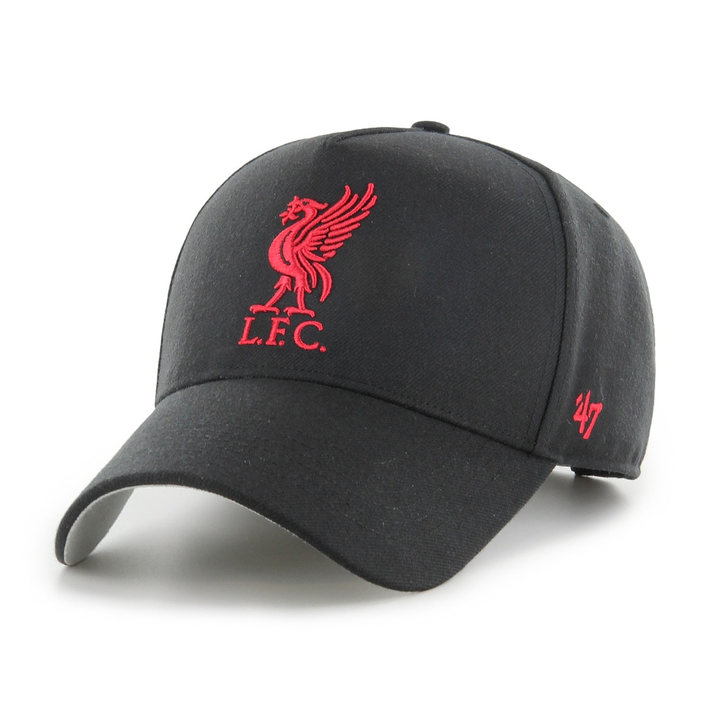 47 Brand Liverpool FC MVP DT Snapback EPL Black/Red OSFM EPL-MPDTP04WBP-BKF