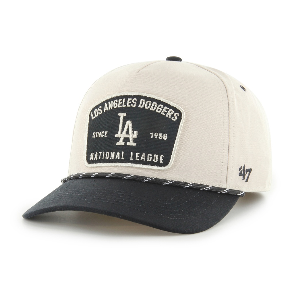 47 Brand Los Angeles Dodgers Lunar Hitch MLB Bone OSFM B-LUNRH12GWP-BN