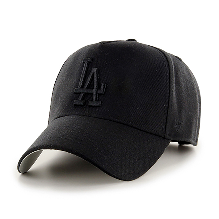 47 Brand Los Angeles Dodgers MVP DT Black/Black OSFM