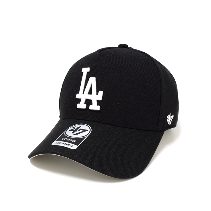 47 Brand Los Angeles Dodgers MVP DT Black/White OSFM
