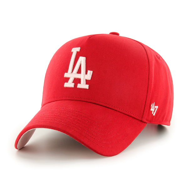 47 Brand Los Angeles Dodgers Sure Shot TT Red/Pink/White OSFM