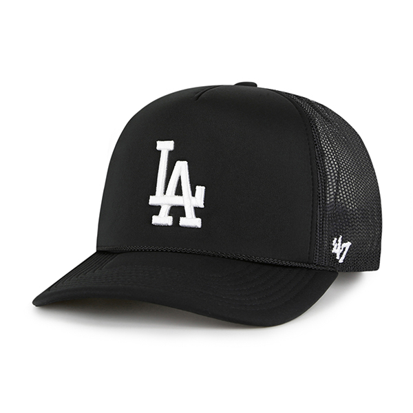 47 Brand Los Angeles Dodgers FM Trucker Black OSFM