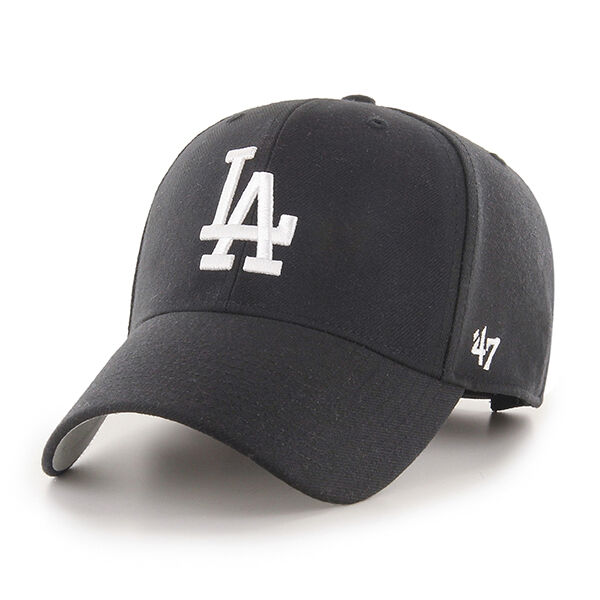 47 Brand Los Angeles Dodgers Core MVP Black/White OSFM