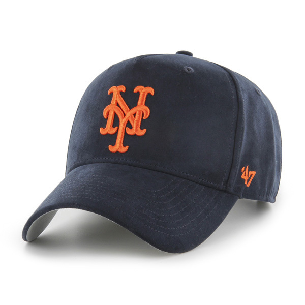 47 Brand New York Mets MVP DT Ultrasuede Navy OSFM