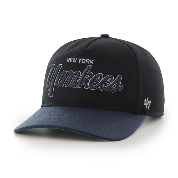 47 Brand New York Yankees Crosstown Basic Two Tone Hitch Black OSFM