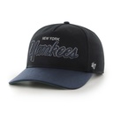 47 Brand New York Yankees Crosstown Basic Two Tone Hitch Black OSFM