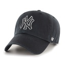 47 Brand New York Yankees Clean Up Black/White OSFM