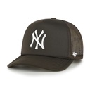 47 Brand New York Yankees MLB Foam Front Mesh Trucker Brown OSFM B-FOAMO17KPP-BW