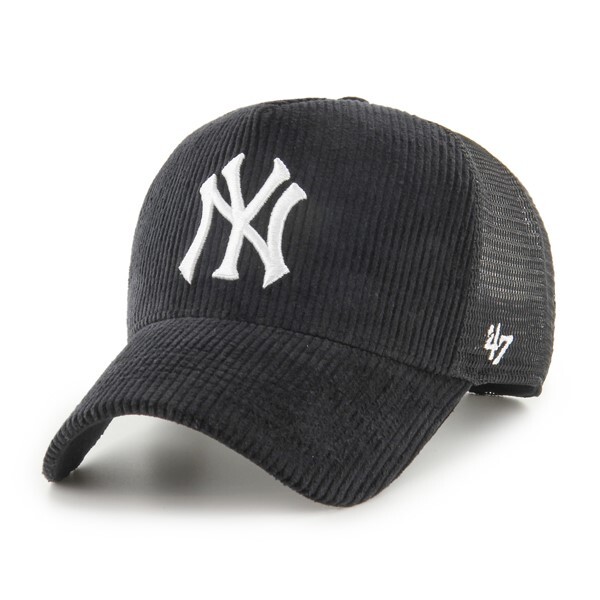 47 Brand New York Yankees Thick Corduroy MVP DT Black OSFM