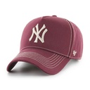 47 Brand New York Yankees Contrast Stitch MVP DT Dark Maroon/Bone OSFM