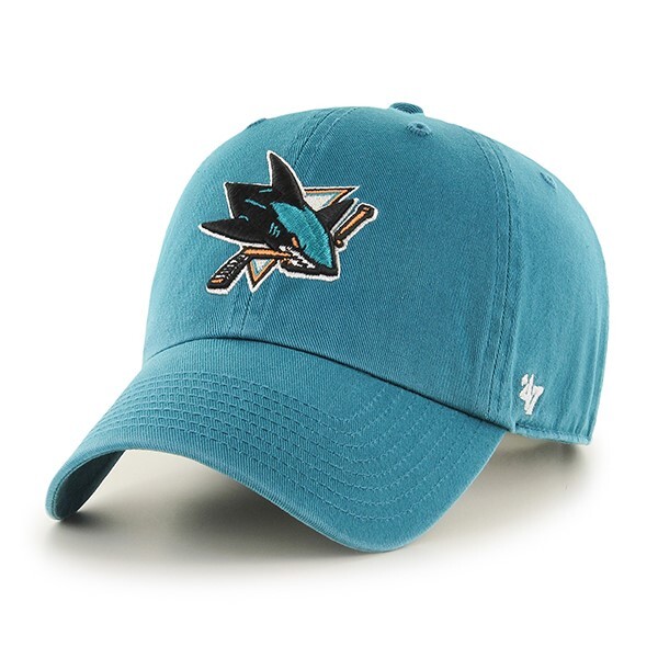 47 Brand San Jose Sharks Clean Up Teal OSFM