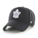 47 Brand Toronto Maple Leafs NHL MVP DT Snapback Black OSFM H-REPDT18WBP-BK