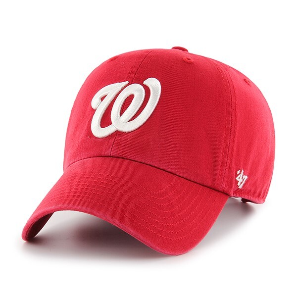 47 Brand Washington Nationals Clean Up Red OSFM