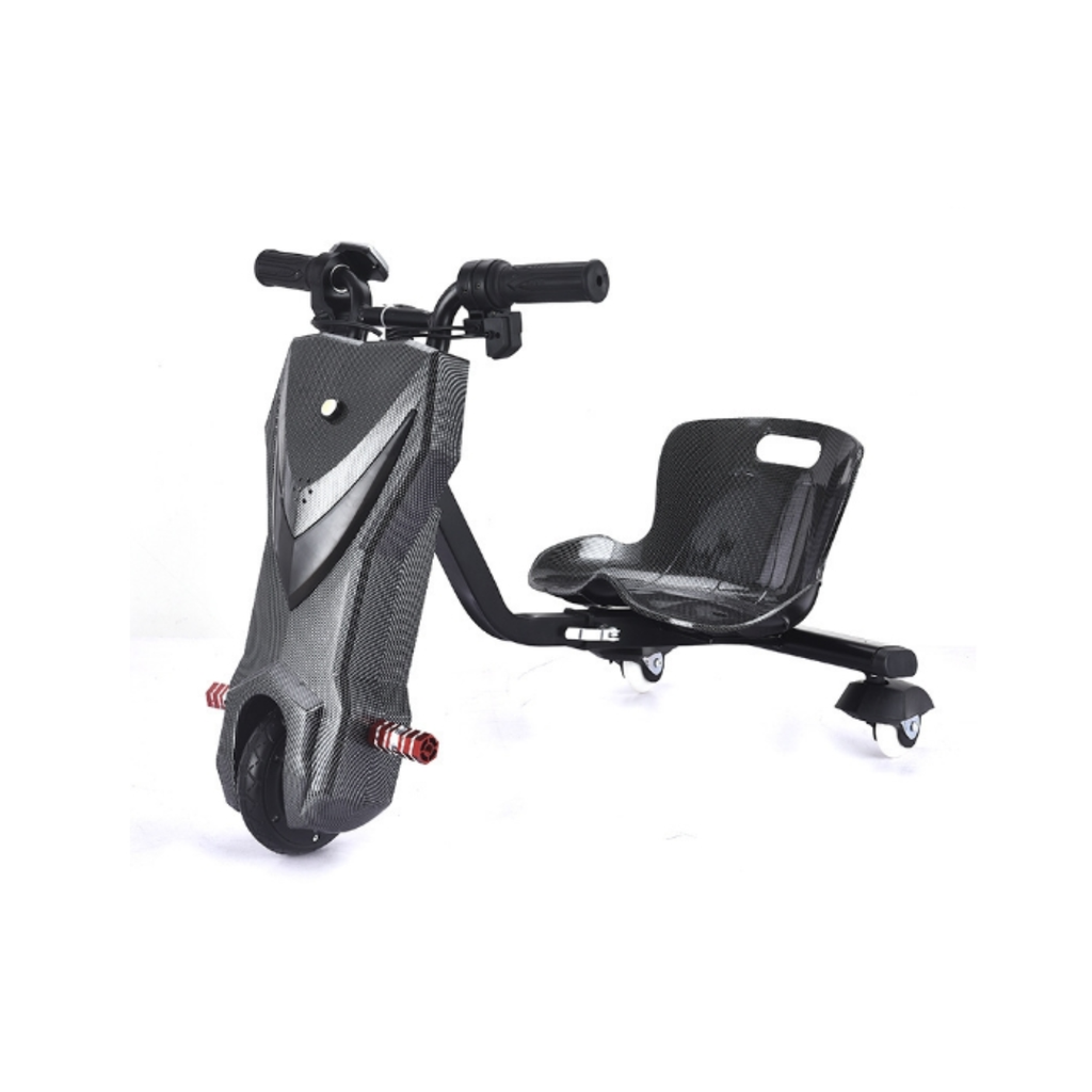 Electric Three-Wheel Drift Kart | Black | 36V Lithium Battery | 25 km/h