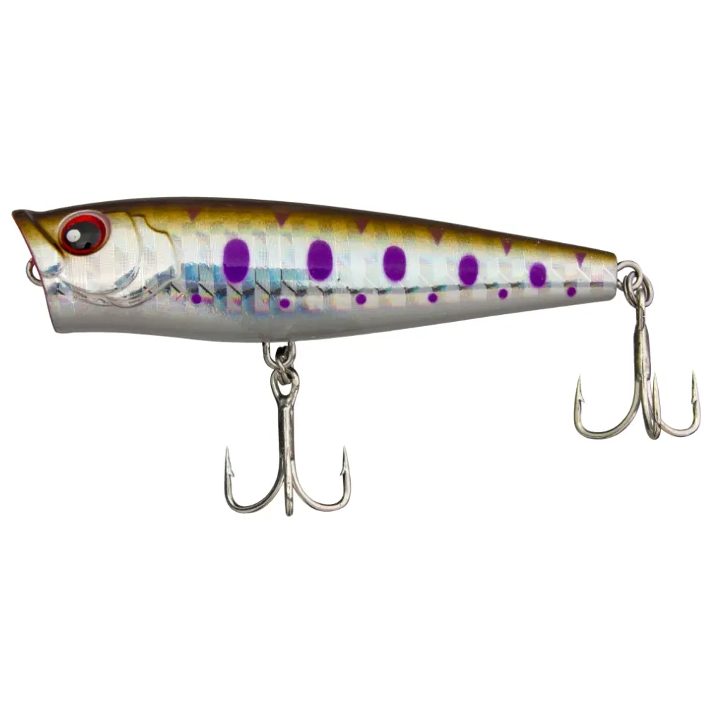 FishArt Dynamite Topwater Popper Fishing Lure | 68mm 7g | Mutant Mullet