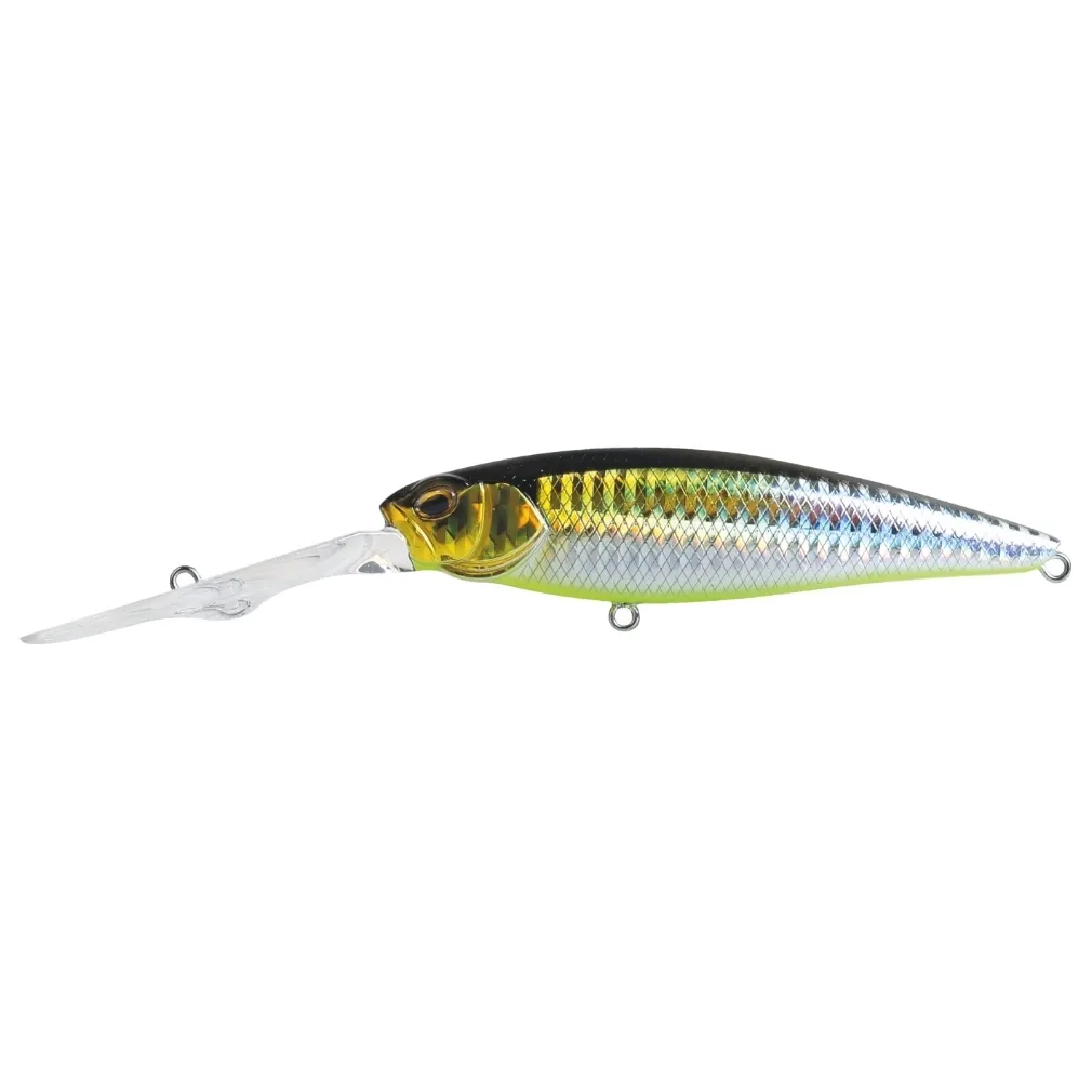 FishArt Hydra Floating Crank Bait Fishing Lure | 102mm 22g | Chartreuse Belly