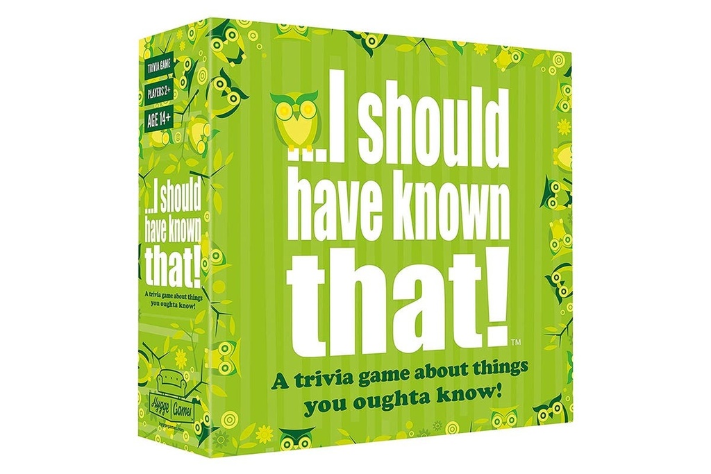 [819940021026] I Should Have Known That! Trivia | Fun Party Game | 400+ Questions