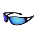Kidz K071 C22 Matte Black / Ice Blue Revo Lenses
