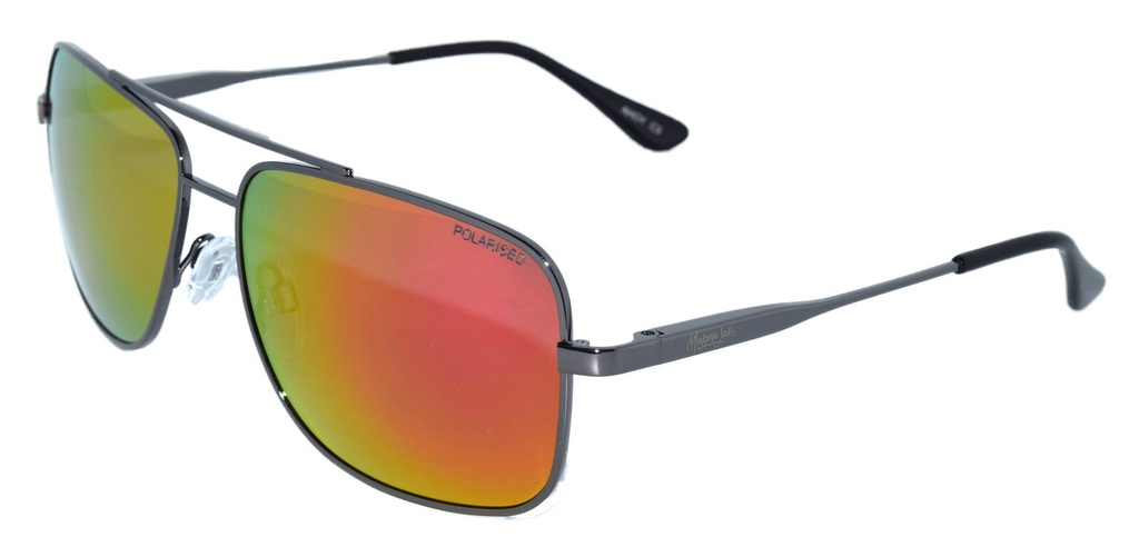 Mangrove Jacks Ahoy C3 Gunmetal / Red Revo Polarised Lenses