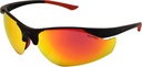 Mangrove Jacks Blade C3 Matte Black / Red Revo Polarised Lenses