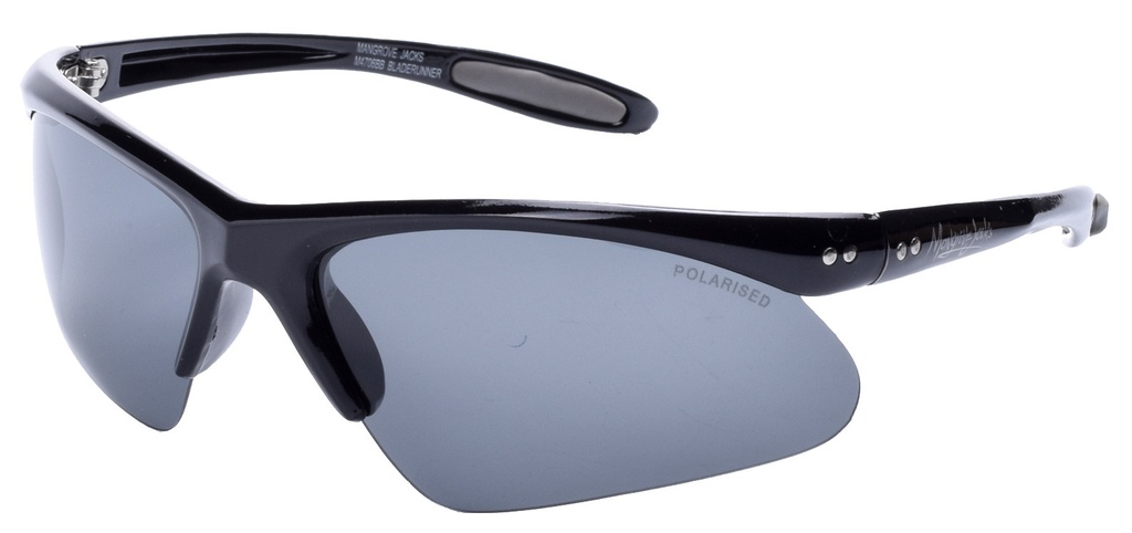 Mangrove Jacks Bladerunner C1 Black / Smoke Polarised Lenses