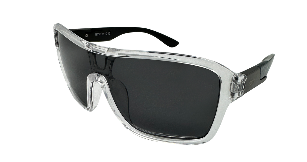 Mangrove Jacks Byron C10 Crystal Clear / Smoke Polarised Lenses