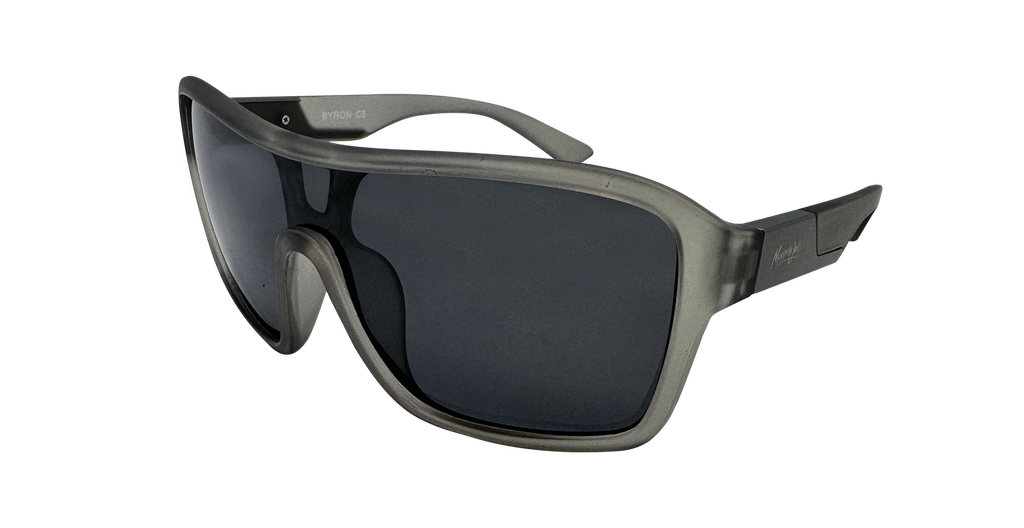 Mangrove Jacks Byron C5 Matte Crystal Smoke / Smoke Polarised Lenses