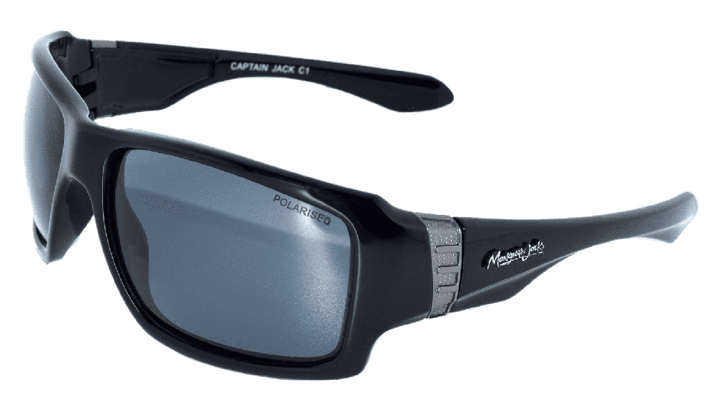 Mangrove Jacks Captain Jack C1 Black / Smoke Polarised Lenses