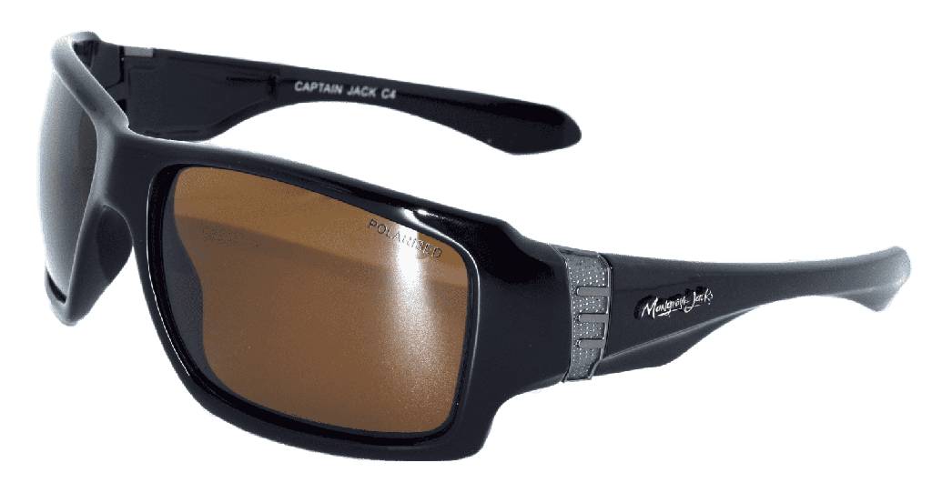 Mangrove Jacks Captain Jack C4 Black / Brown Polarised Lenses
