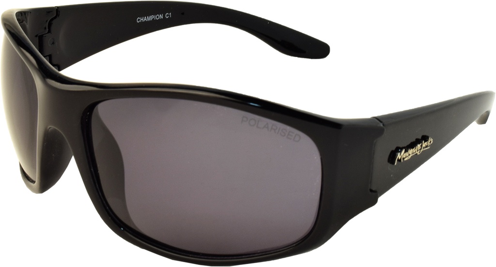 Mangrove Jacks Champion C1 Black / Smoke Polarised Lenses