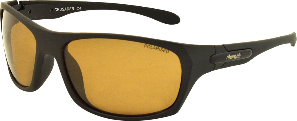 Mangrove Jacks Crusader C4 Matte Black / Brown Polarised Lenses