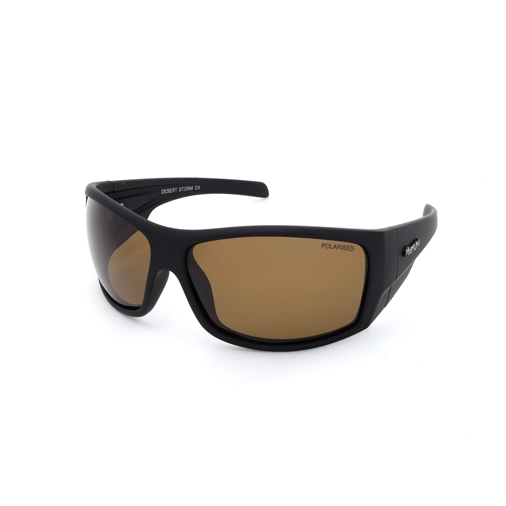 Mangrove Jacks Desert Storm C4 Black / Brown Polarised Lenses