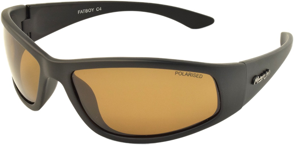 Mangrove Jacks Fatboy C4 Matte Black / Brown Polarised Lenses