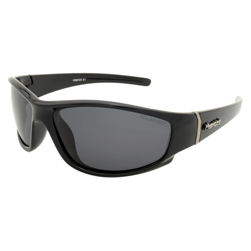 Mangrove Jacks Firefox C1 Black / Smoke Polarised Lenses