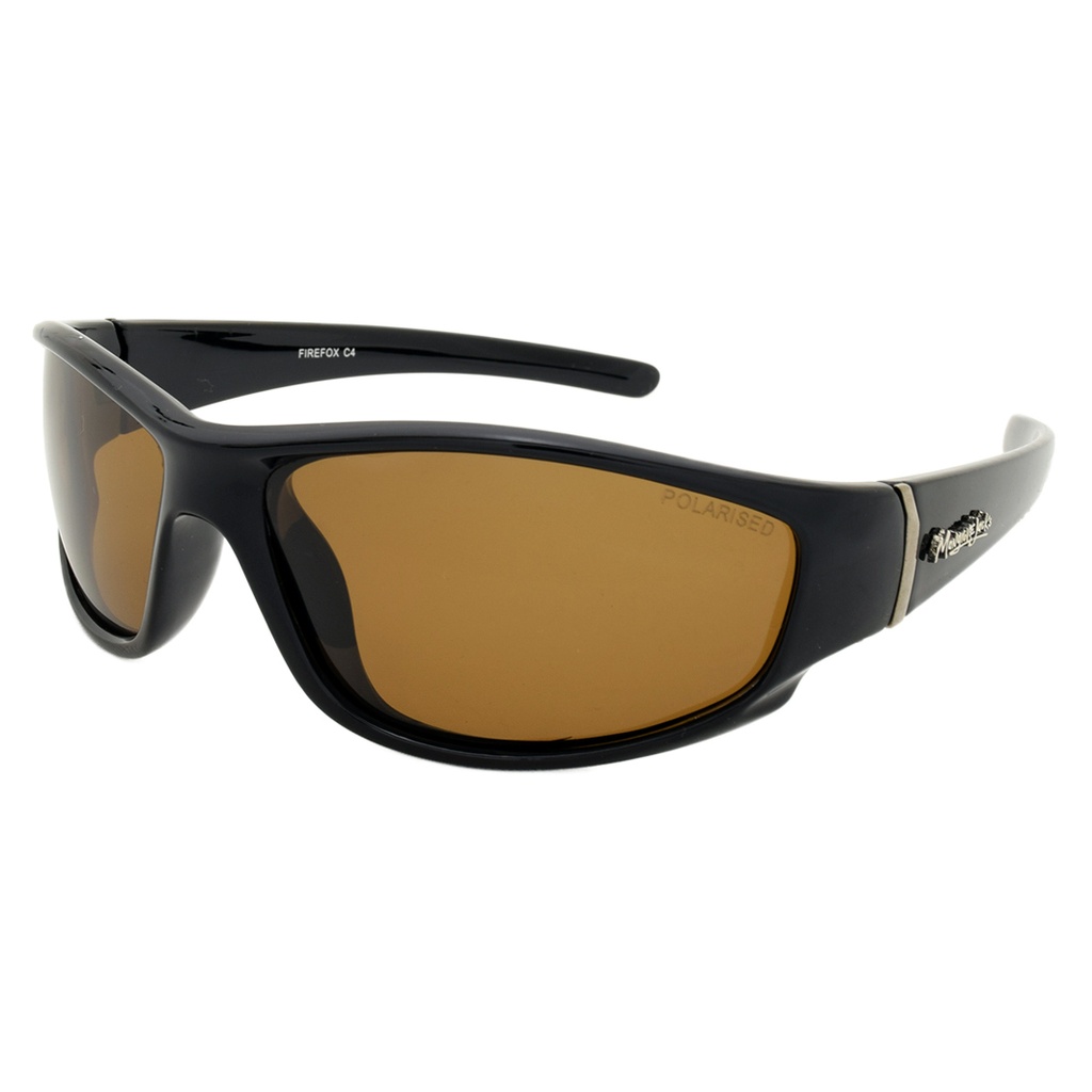 Mangrove Jacks Firefox C4 Black / Brown Polarised Lenses