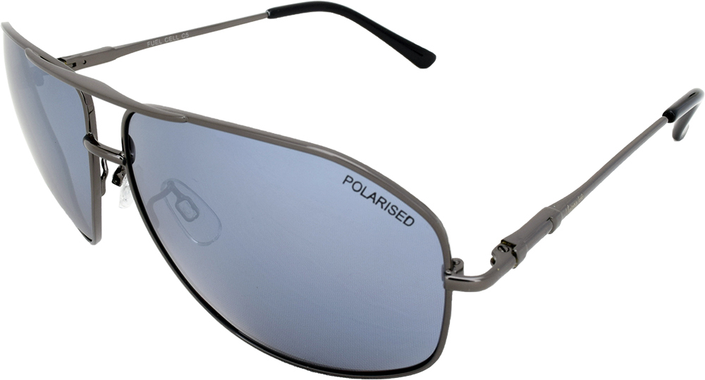 Mangrove Jacks Fuel Cell C5 Gunmetal / Silver Mirror Polarised Lenses