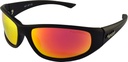Mangrove Jacks Hit Up C3 Matte Black / Black Red Revo Polarised Lenses