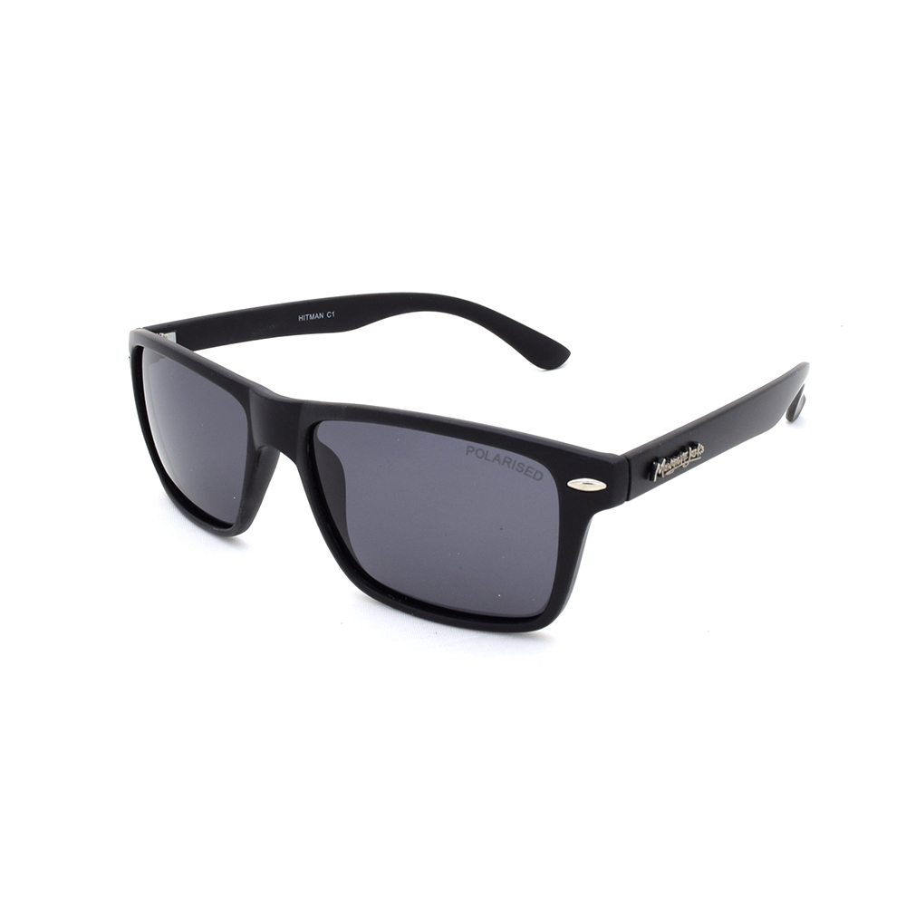 Mangrove Jacks Hitman C1 Black / Smoke Polarised Lenses