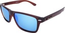 Mangrove Jacks Hitman C8 Crystal Brown / Ice Blue Revo Polarised Lenses